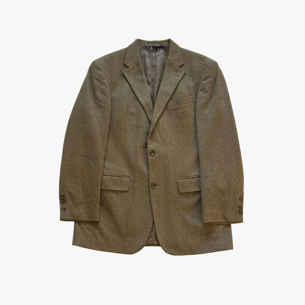 Oscar De La Renta Wool Cashmere Suit Jacket