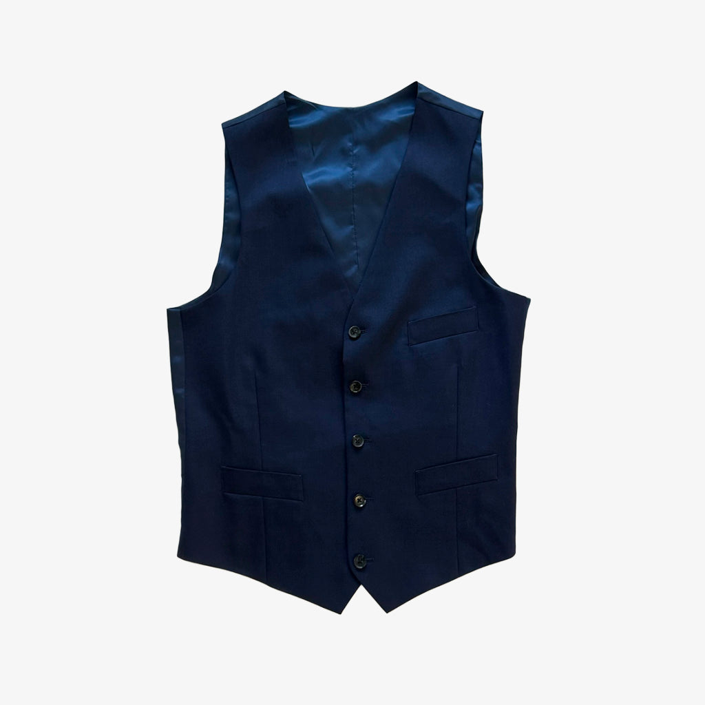 Navy Suit Vest