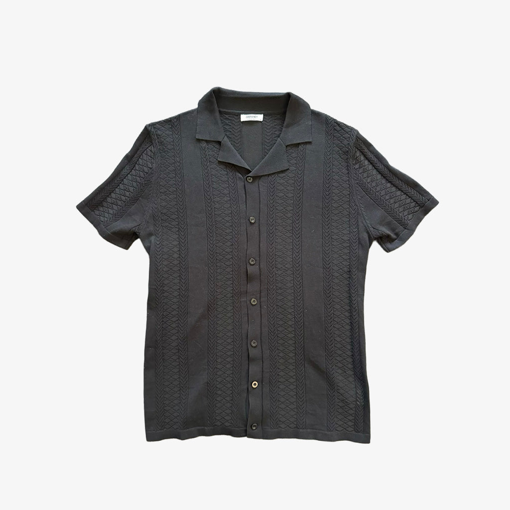 Cotton Camp Collar Shirt