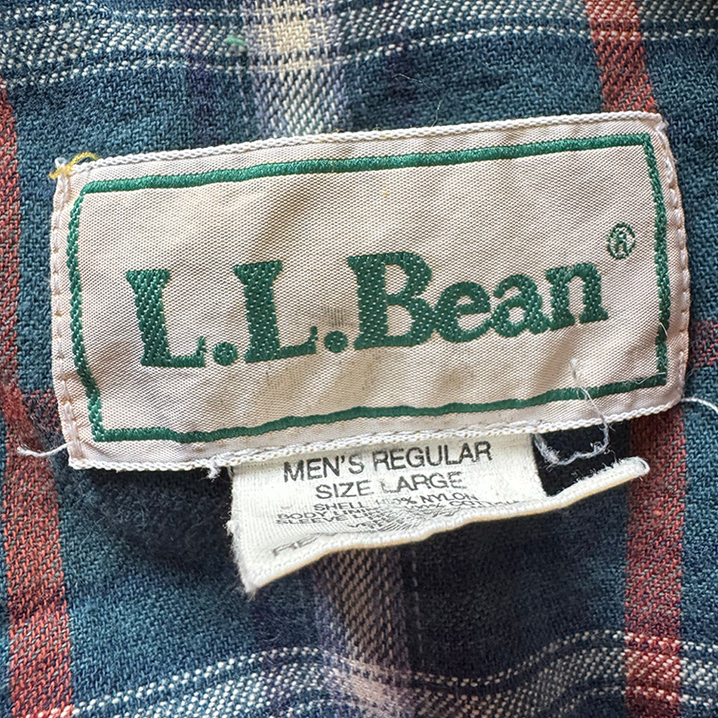 LL Bean Nylon Bomber Jacket