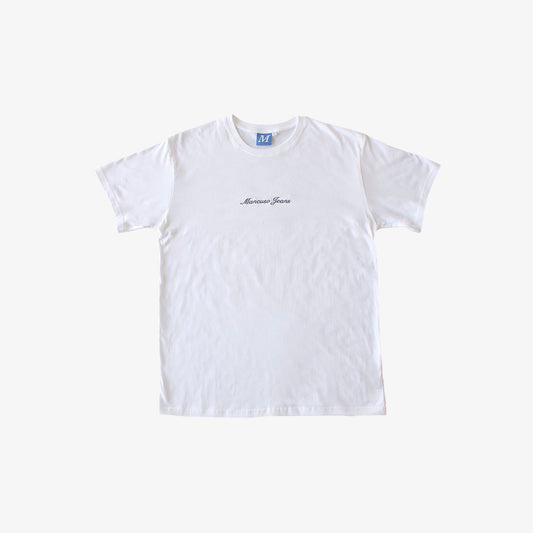 Embroidered T-Shirt In White