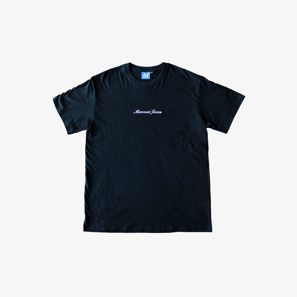 Embroidered T-Shirt In Black