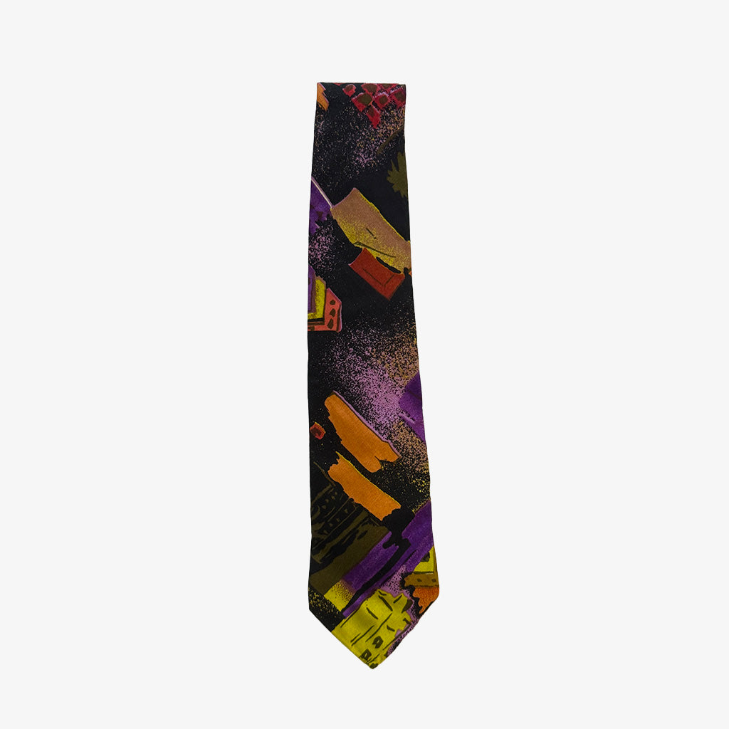 Graphic Silk Tie