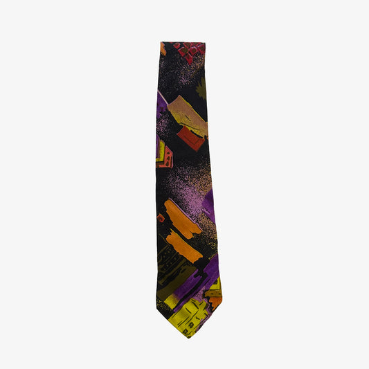 Graphic Silk Tie