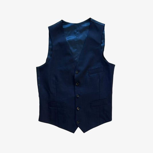 Navy Suit Vest