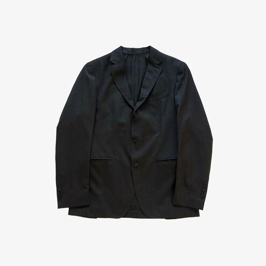 Danpol Torino Windowpane Charcoal Suit Jacket
