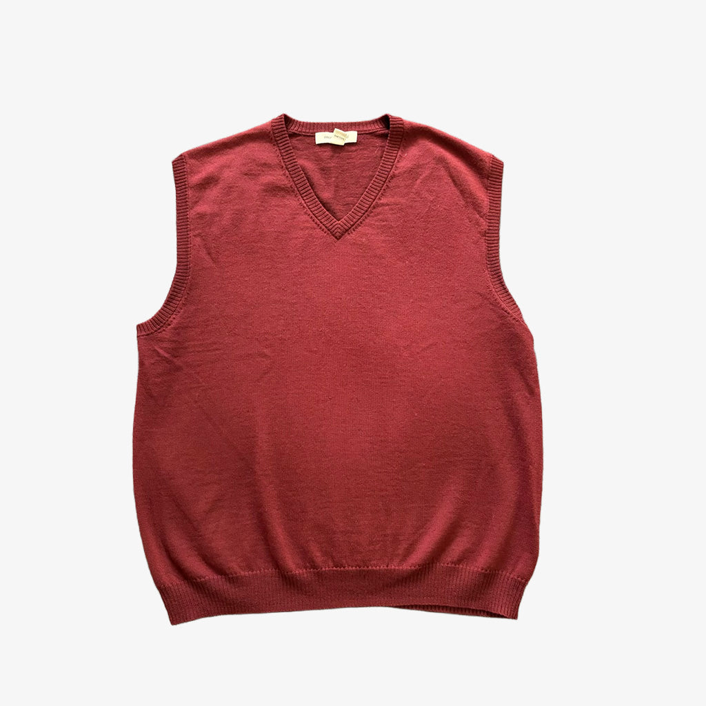 Merino Wool Sweater Vest