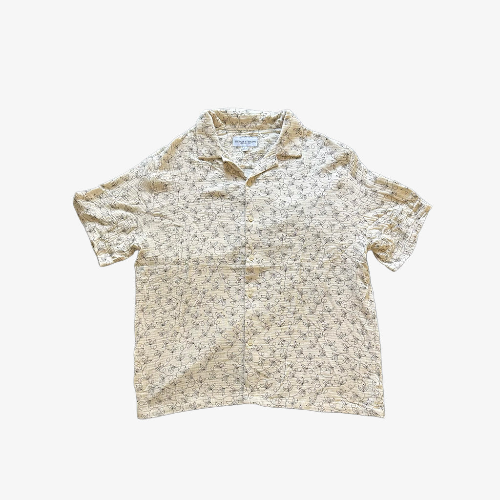 Floral Camp Collar Shirt