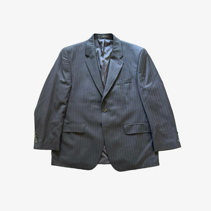 Ralph Lauren Navy Pinstripe Suit Jacket