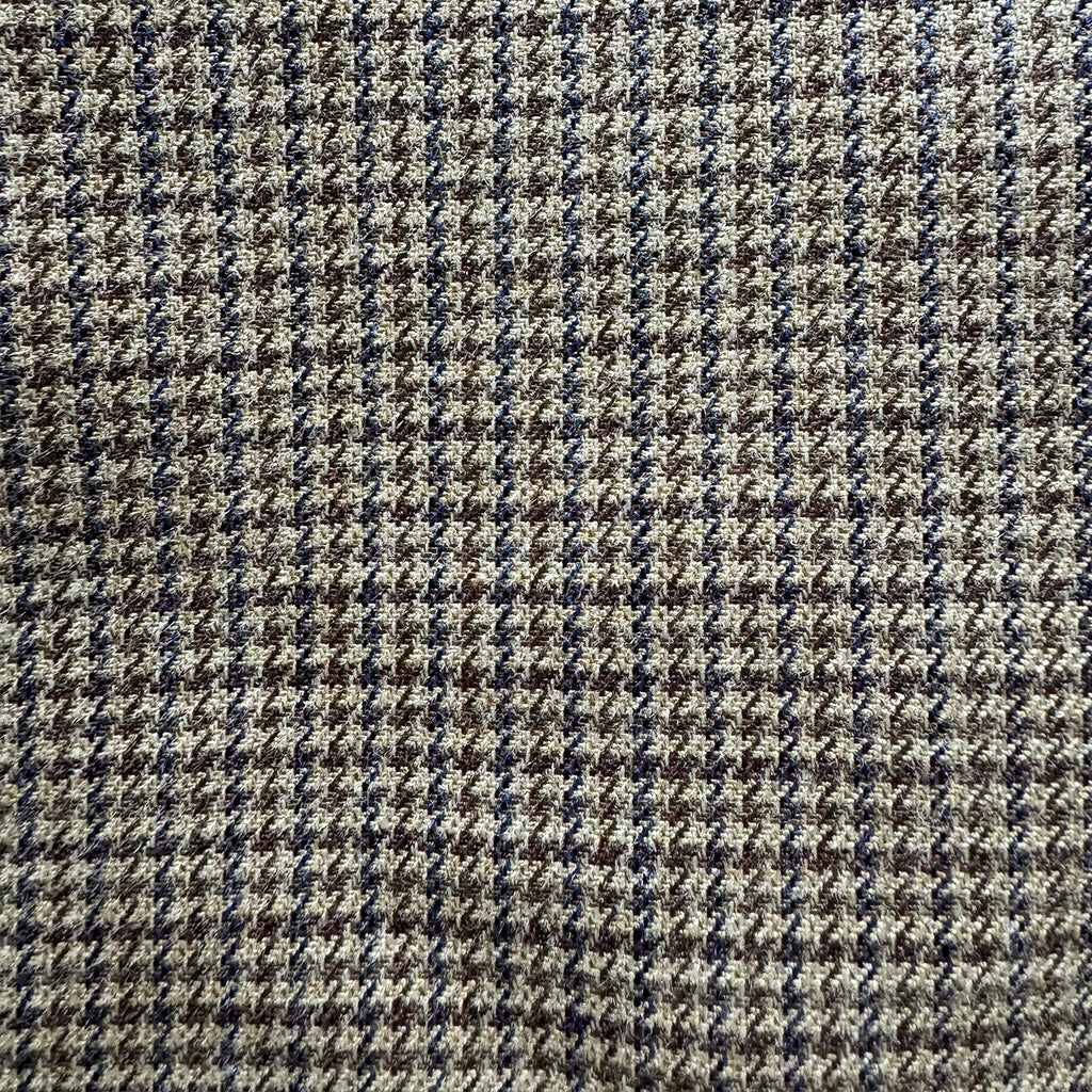 Ralph Lauren Wool Silk Houndstooth Suit Jacket