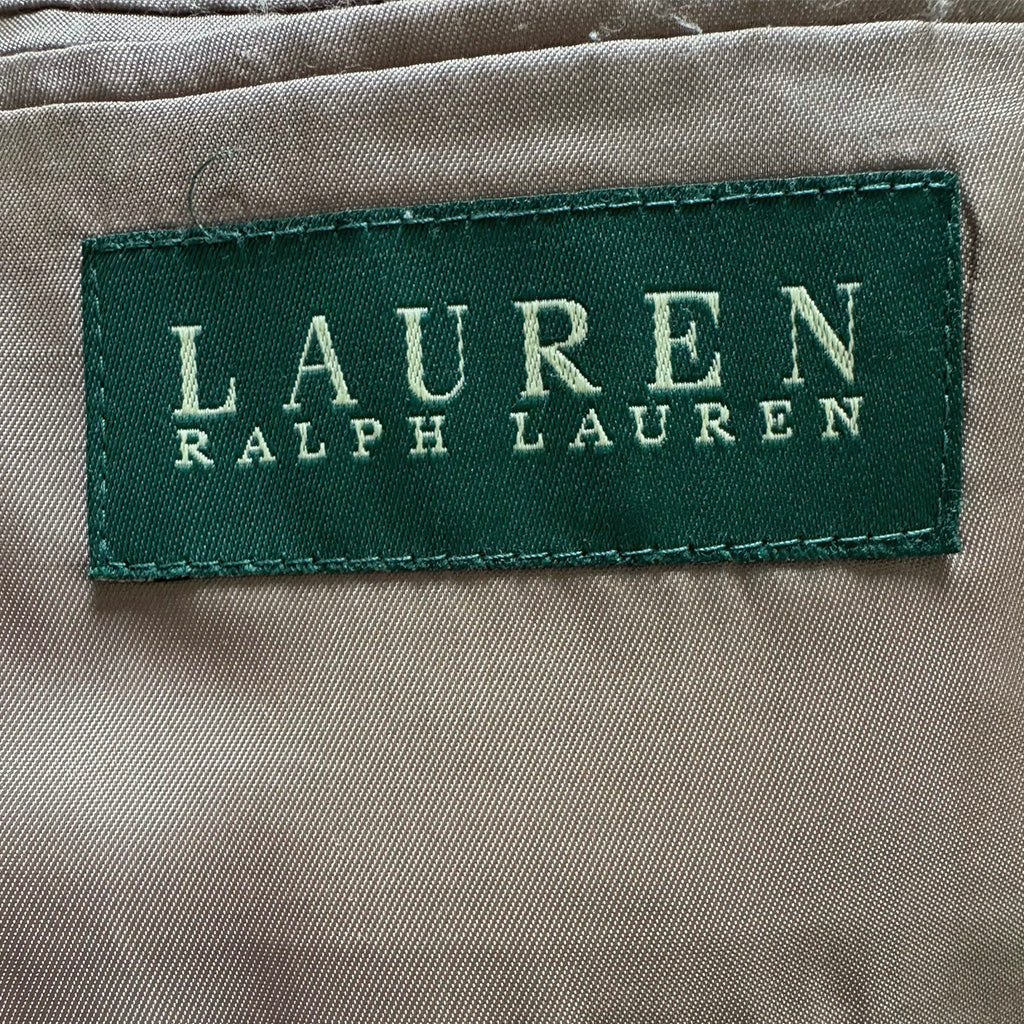 Ralph Lauren Wool Silk Houndstooth Suit Jacket