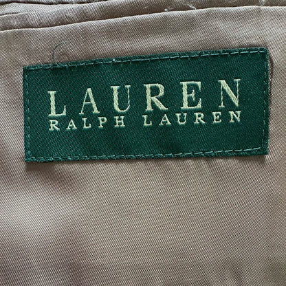 Ralph Lauren Wool Silk Houndstooth Suit Jacket